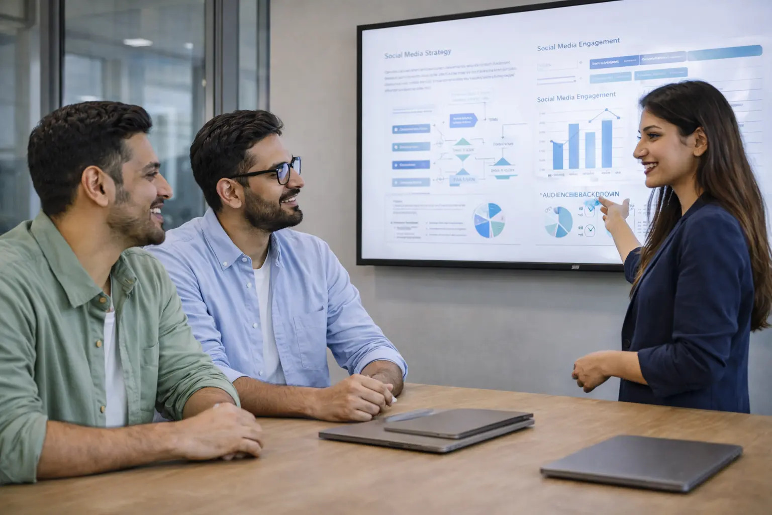 Lead Generation Report Presenting